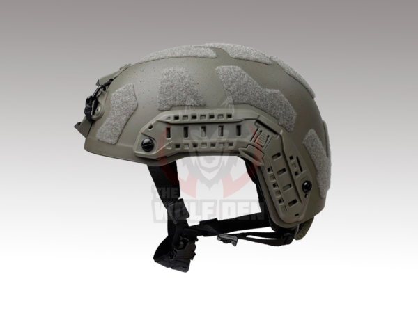 EmersonGear SF Style Super High Cut Tactical Fast Helmet – Casco Tactico SF – Ranger Green [EM9695RG] - Imagen 2