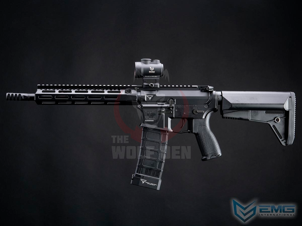 EMG TTI Licensed TR-1 M4E1 "Ultralight" Airsoft AEG Rifle (10" / M-LOK / 400 FPS) - Imagen 6