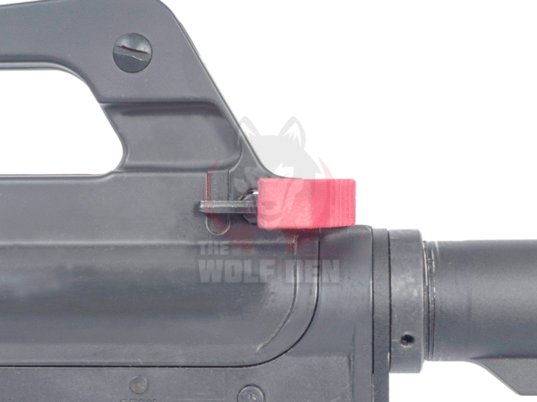 PTS Radian Raptor-LT Ambidextrous Charging Handle (AEG) v.2 - Rojo - Imagen 5