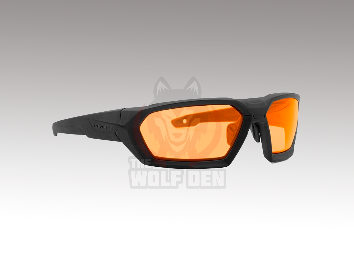 Revision ShadowStrike Deluxe Shooter's Ballistic Sunglasses Kit (Black Frame / Smoke, Clear, Vermillion Lens) - Imagen 4