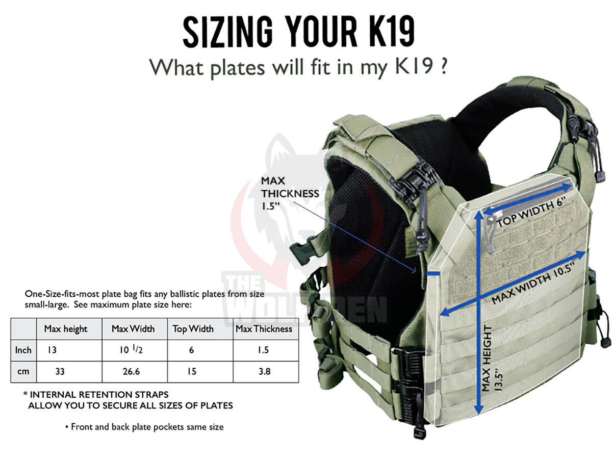 Agilite K19 Gen 3.0 Plate Carrier - MCBK - Imagen 5