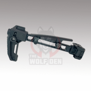 TWD SI Dual Folding Stock Adapter for Picatinny Rail Mounts – Negro