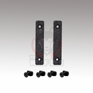 TWD TAMFAM Tamography M-Lok Rail Covers 2Slot – Negro