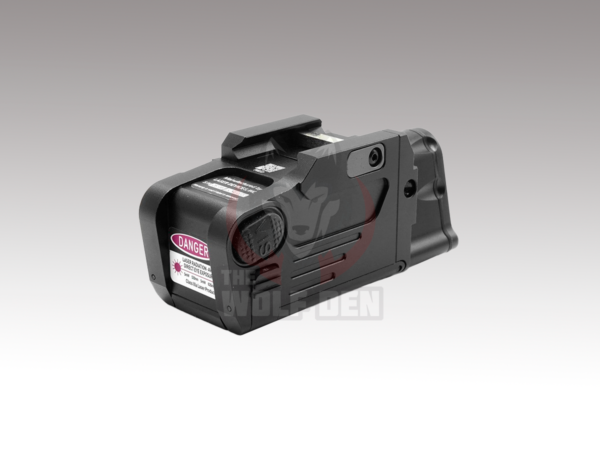 TWD SBAL-PL Flashlight / Single Beam Aiming Laser Pistol Light - Linterna Tactica - 400Lumens - Laser Rojo - Negro - Imagen 6