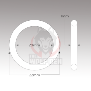 TWD Oring 20mm * 1mm